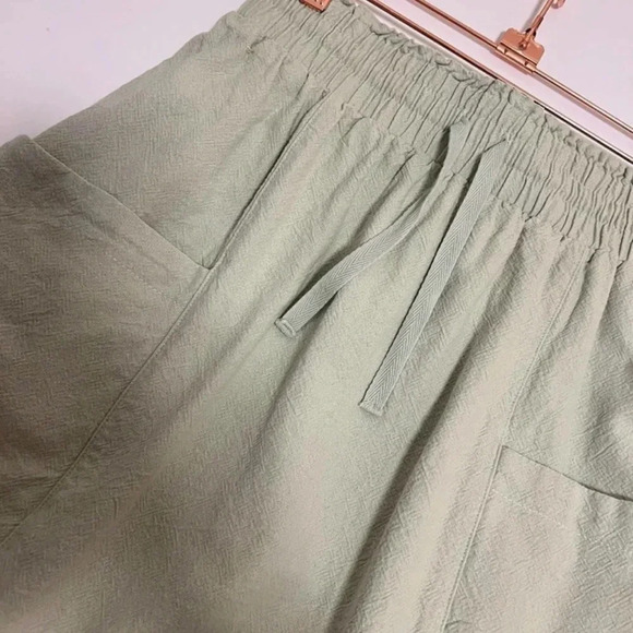 Urban‎ Outfitters Mint Green Cotton Wide Waistband Skirt Small - Picture 4 of 7